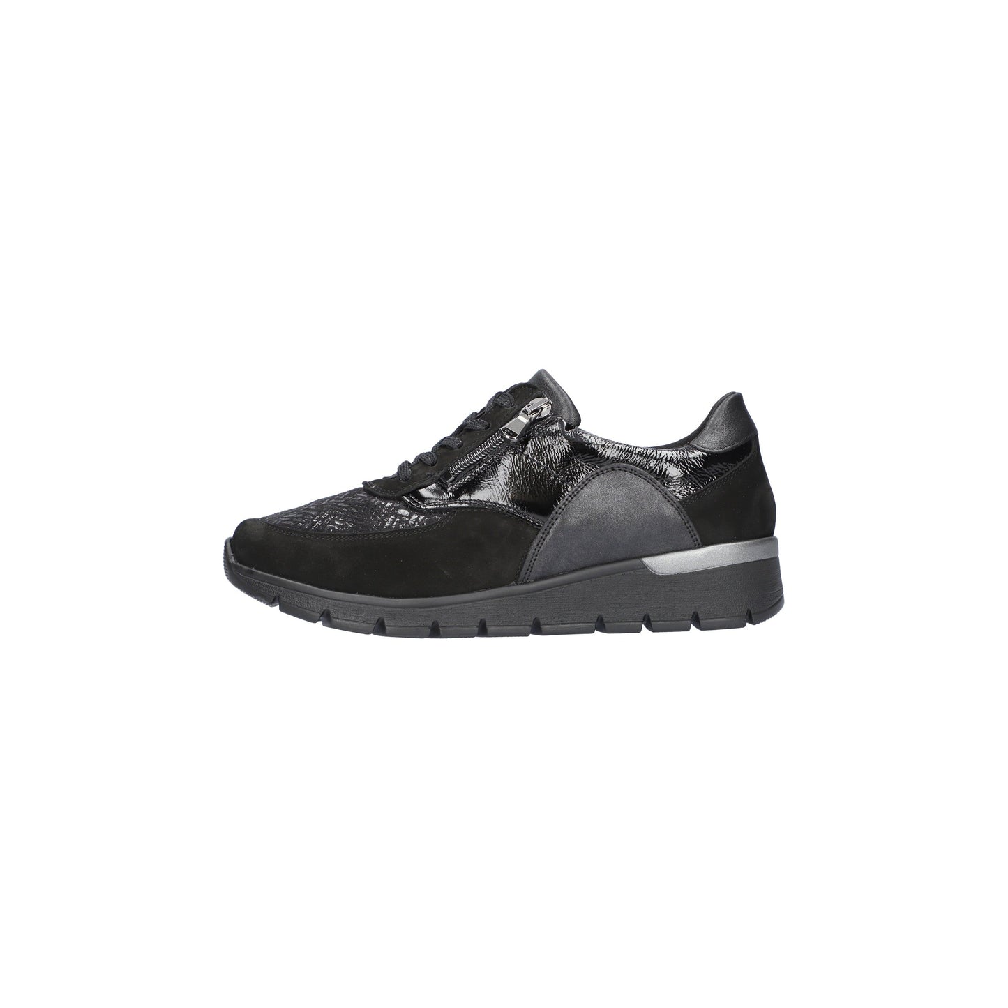 Ramona - Denv Nala-Str. Bronx Taip schwarz / Extra Wide