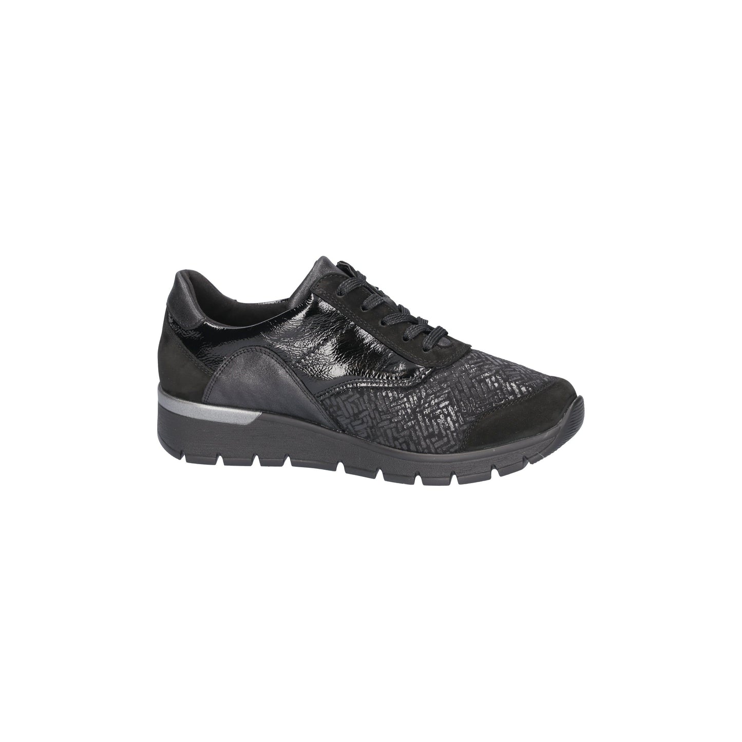 Ramona - Denv Nala-Str. Bronx Taip schwarz / Extra Wide